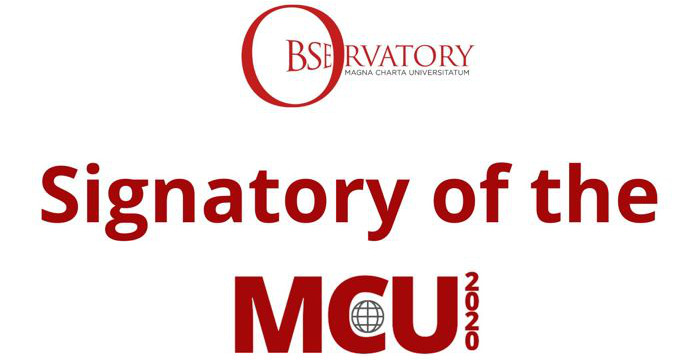 Magna Charta Universitatum logotyp.