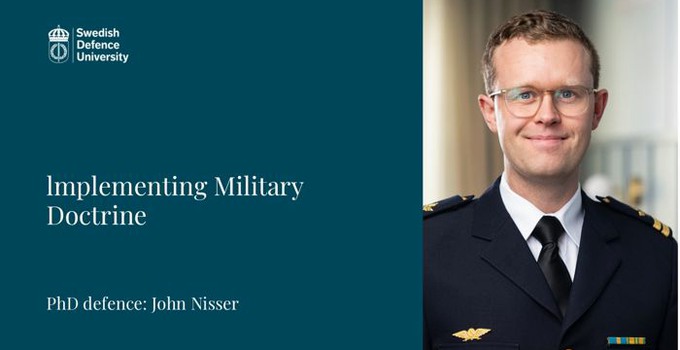 Avhandlingens titel samt porträtt av John Nisser.