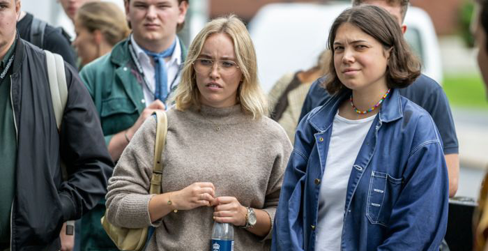 Studenter på introduktionsdag.