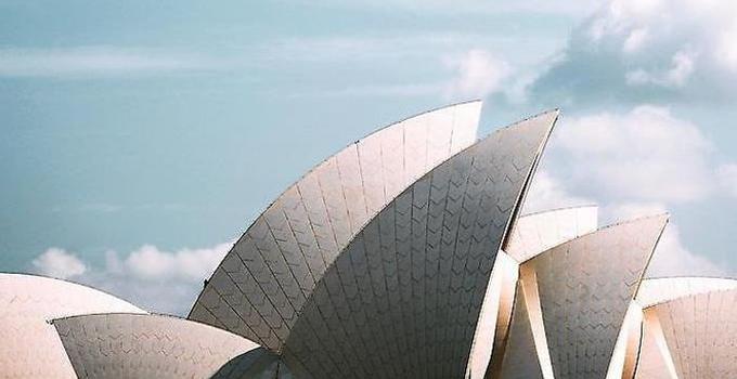 The operahouse in sydney.