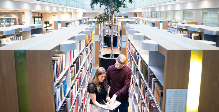 Biblioteket panorama