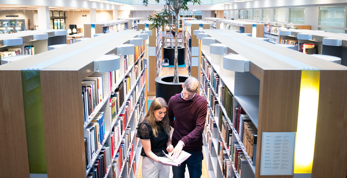 Biblioteket panorama