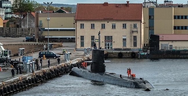 HMS Gotland.