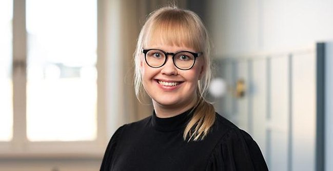 Porträtt av Anni Carlsson.